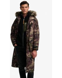 Superdry - Everest Faux Fur Waterproof Robe - Lyst