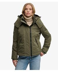 Superdry - & Co Hooded Microfibre Arctic Windcheater Jacket - Lyst
