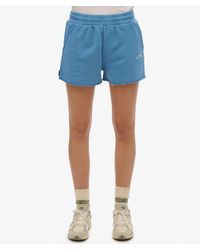 Superdry - & Co Essential Logo Garment Dye Shorts - Lyst