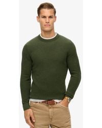 Superdry - Textured Crew Knitted Jumper - Lyst