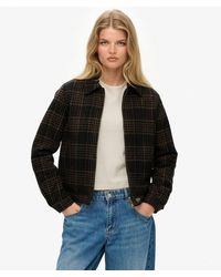 Superdry - & Co Checked Ranch Quilted Jacket - Lyst