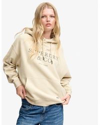 Superdry - Luxe Casual Relaxed Hoodie - Lyst