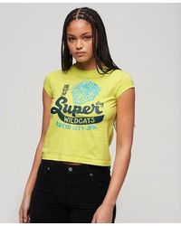 Superdry - Varsity Burnout T-shirt - Lyst