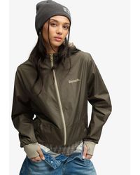 Superdry - Bench X & Co Bench Hooded Shell Zip Jacket - Lyst