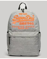 Superdry - Heritage Montana Backpack Light Grey Size: 1size - Lyst