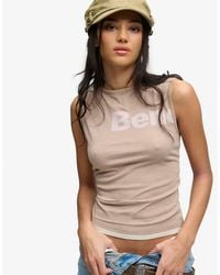 Superdry - Bench X & Co Bench Fitted Layer Tank Vest - Lyst
