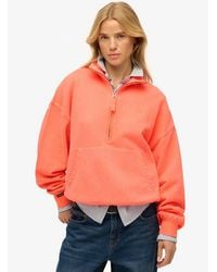 Superdry - Studios Half Zip Sweatshirt - Lyst