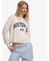 Superdry - & Co Athletic Essential Graphic Long Sleeve Top - Lyst