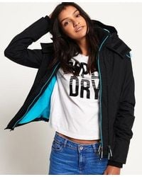 Superdry - Pop Zip Hooded Arctic Sd-Windcheater Jacket Mist - Lyst