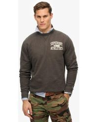Superdry - Homme Sweatshirt Athletic Essentials Col Rond Taille - Lyst