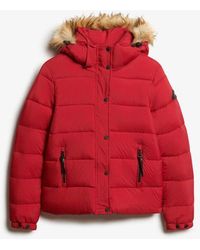 Superdry - Hooded Mid Layer Short Jacket - Lyst