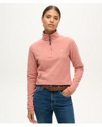 Superdry - & Co Polar Fleece Half Zip Jumper - Lyst