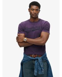Superdry - Heritage Brand Relaxed T-Shirt - Lyst