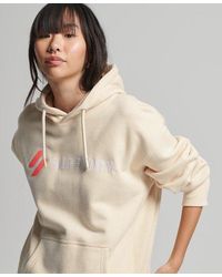 Superdry - Code Applique Oversized Hoodie - Lyst