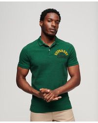Superdry - Classic Embroidered Logo Superstate Polo Shirt - Lyst