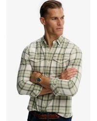 Superdry - The Merchant Store - Lite Check Shirt - Lyst