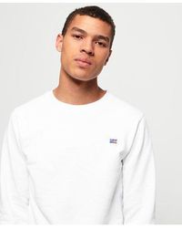 Superdry - Collective Crew Sweatshirt Optic - Lyst