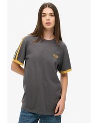 Superdry - Essential Logo Retro Striped T-shirt - Lyst