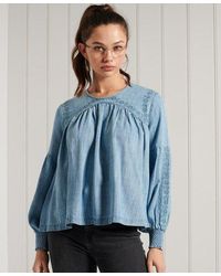 Superdry - Long Sleeve Bohemian Top - Lyst