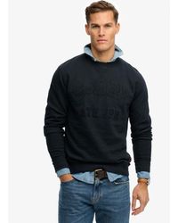 Superdry - Vintage Athletic Tonal Crew Sweatshirt - Lyst