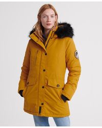 Superdry Parka Ashley Everest - Amarillo
