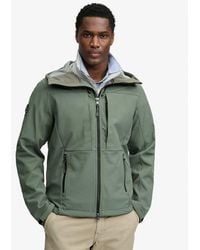 Superdry - & Co Hooded Softshell Trekker Jacket - Lyst