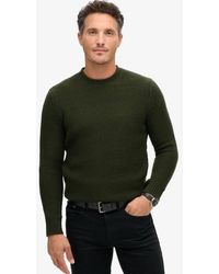 Superdry - & Co The Merchant Store- Textured Crew Jumper - Lyst