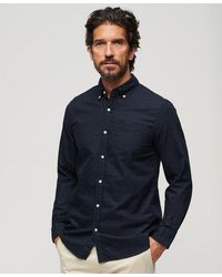 Superdry - Organic Cotton Long Sleeve Oxford Shirt - Lyst