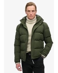 Superdry - & Co Everest Short Hooded Puffer Jacket - Lyst