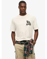 Superdry - & Co Record Label Oversized T-shirt - Lyst