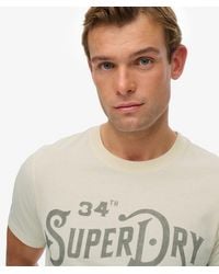 Superdry - & Co Heritage Brand Relaxed T-shirt - Lyst