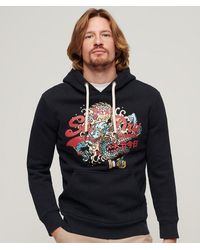 Superdry - & Co Tokyo Vintage Logo Hoodie - Lyst