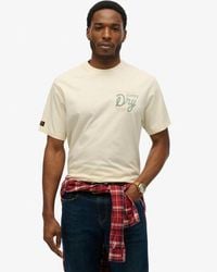 Superdry - & Co Tap Room Oversized T-shirt - Lyst