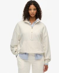 Superdry - Studios Half Zip Sweatshirt - Lyst