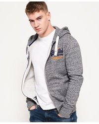 Superdry - Premium Goods Zip Hoodie Flint Grit - Lyst