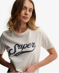 Superdry - Varsity Script T-Shirt - Lyst