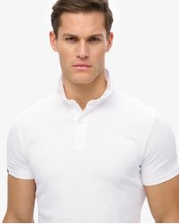 Superdry - & Co Essential Jersey Polo Top - Lyst