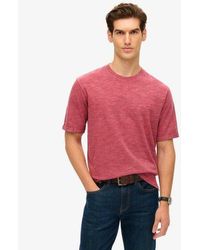 Superdry - Over-dyed Slub Marl Crew Neck T-shirt - Lyst