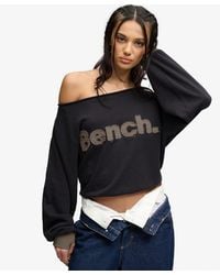 Superdry - Bench X & Co Bench Bardot Oversized Sweatshirt - Lyst