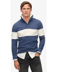 Superdry - & Co Classic Rugby Half Zip Top - Lyst