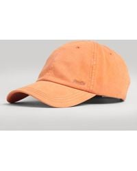Superdry - Vintage Embroidered Cap Orange - Lyst