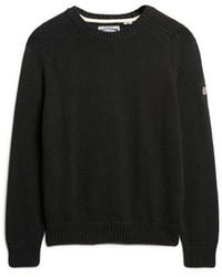 Superdry - & Co Knitted Slouchy Crew Neck Sweatshirt - Lyst