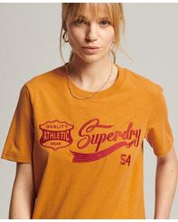 Superdry - Vintage Script Style Coll Tee. - Lyst