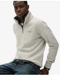 Superdry - Essential Logo Halve Rits - Lyst