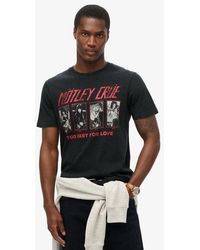Superdry - & Co Mötley Crüe X & Co Limited Edition T-shirt - Lyst
