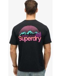 Superdry - Core Logo Great Outdoors Chest T-shirt - Lyst