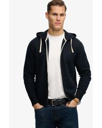 Superdry - & Co Monogram Embroidered Zip Hoodie - Lyst