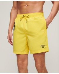Superdry - Recycled Polo 17-inch Swim Shorts - Lyst
