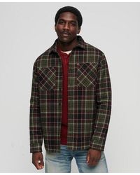Superdry - The Merchant Store - Quilted Overshirt - Lyst