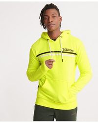 Superdry - Core Logo Sport Stripe Loopback Hoodie - Lyst